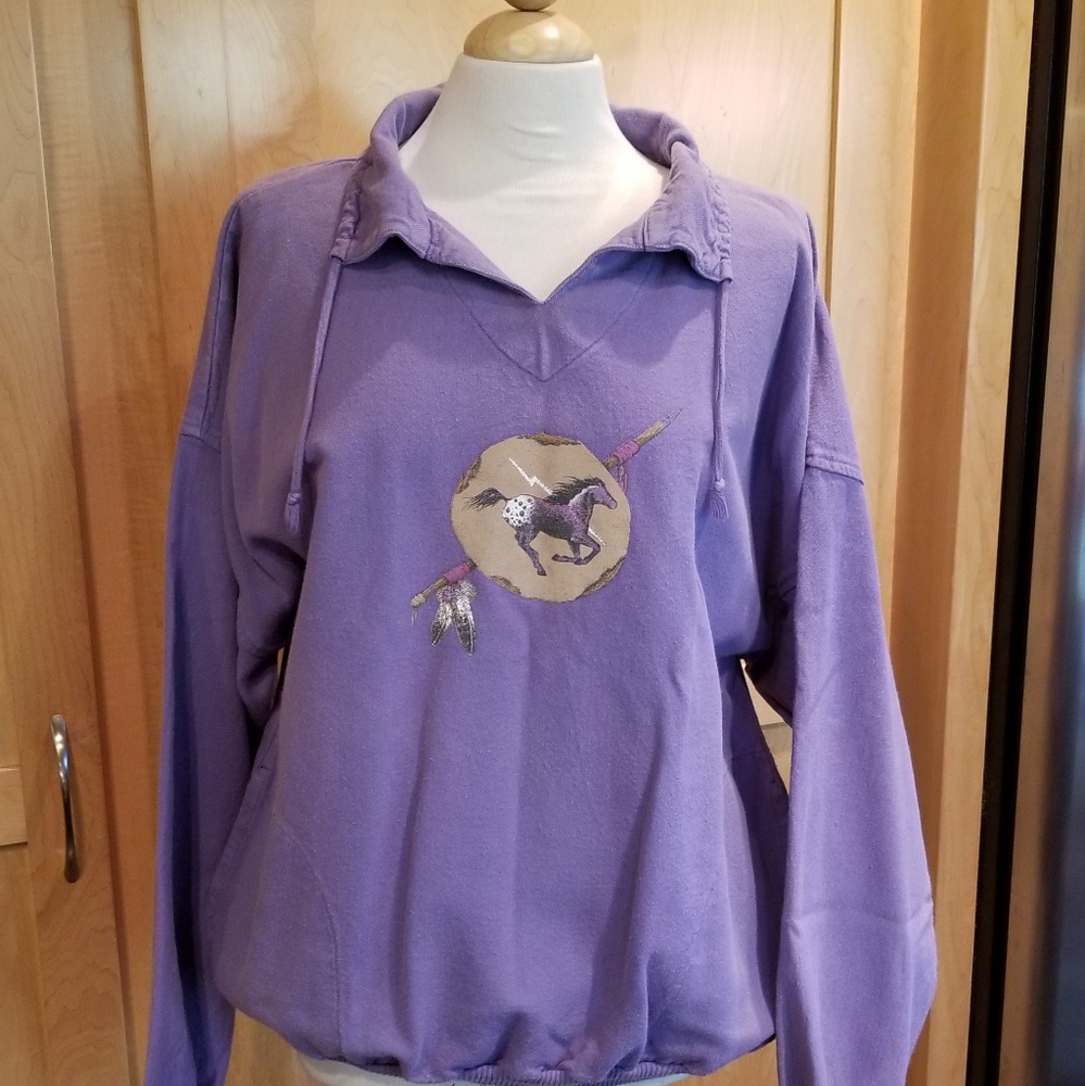 80's Vintage Bod E Gear Baggie Pullover